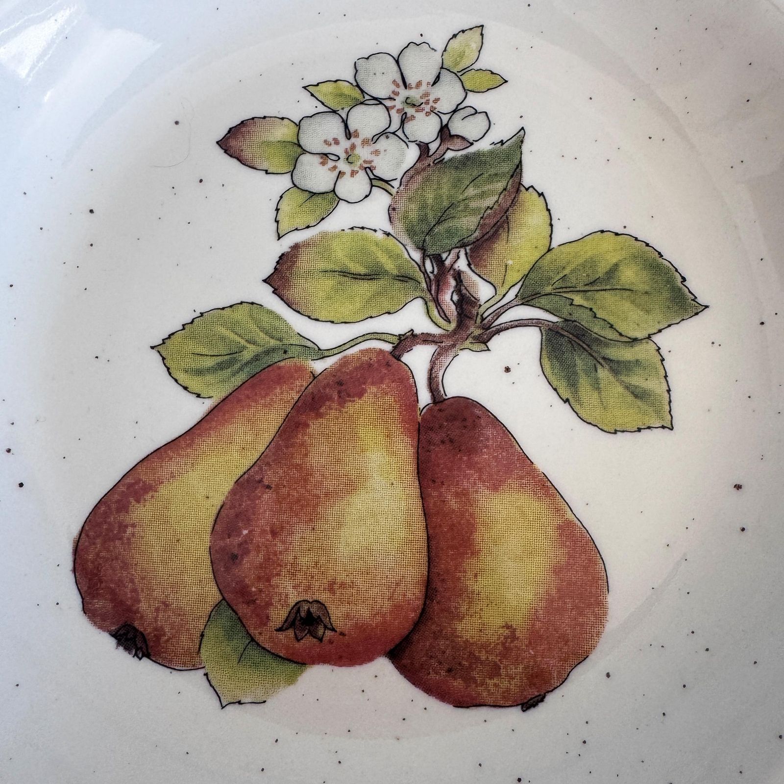 Set Of 4 Italian Vintage Ceramic Pear Bowls photo buy