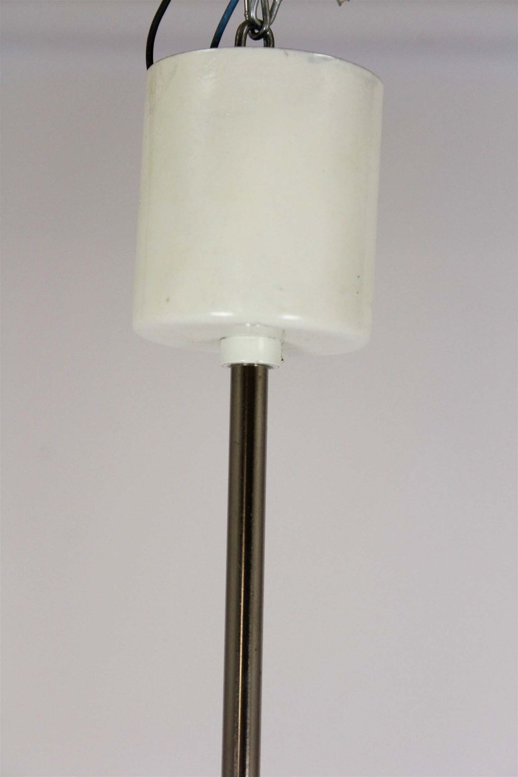Vintage Sculptural Glass Pendant Lamp By Kamenický šenov, 1970s photo for sale
