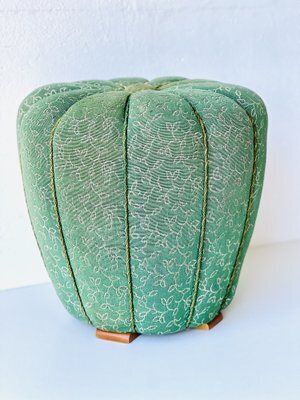 Tabouret Van Jindrich Halabala Voor Cesky Nabytek, 1958 photo vintage