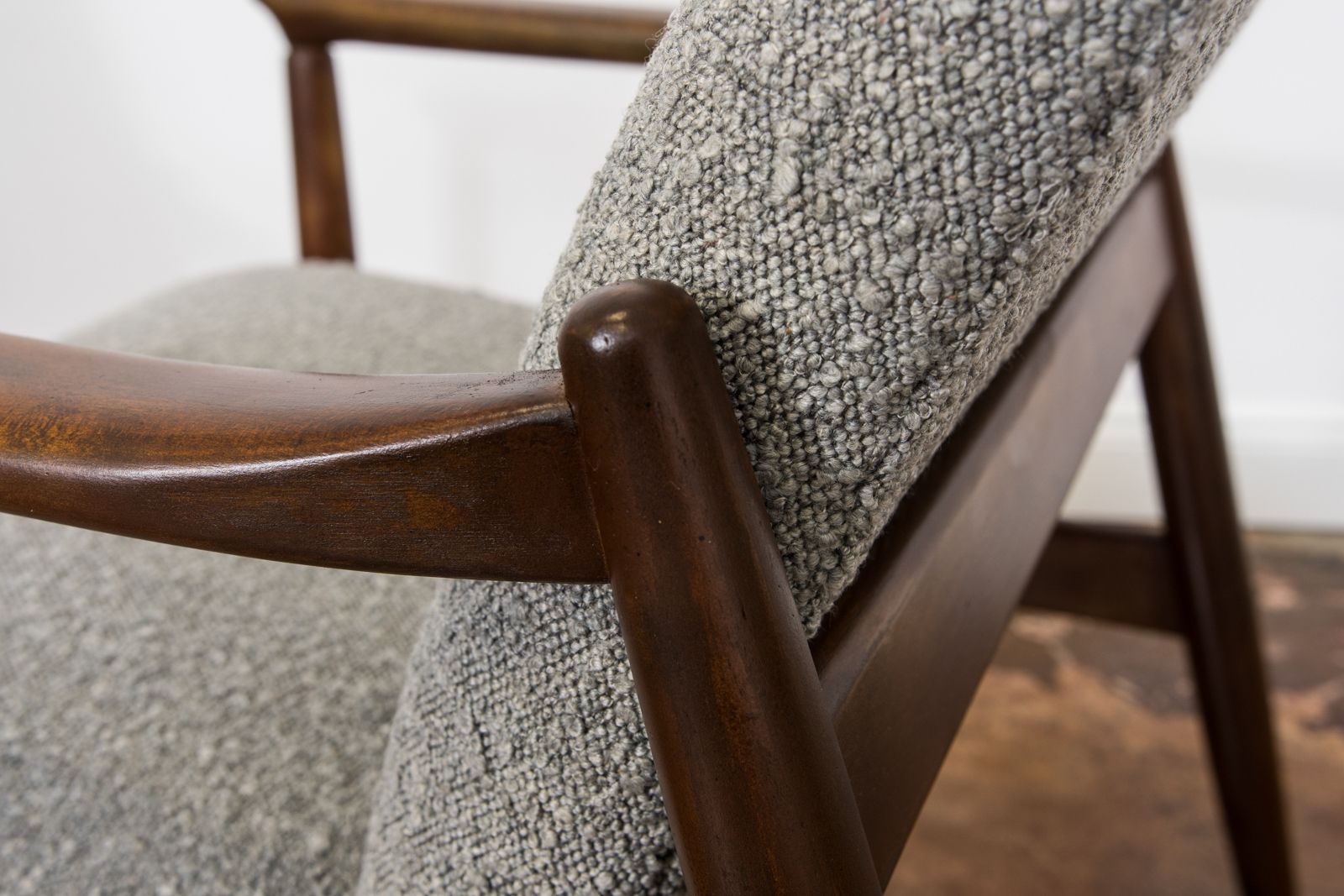 Pair Of Mid Century Armchairs, By Edmund Homa, Poland, 1960s photo Furniture