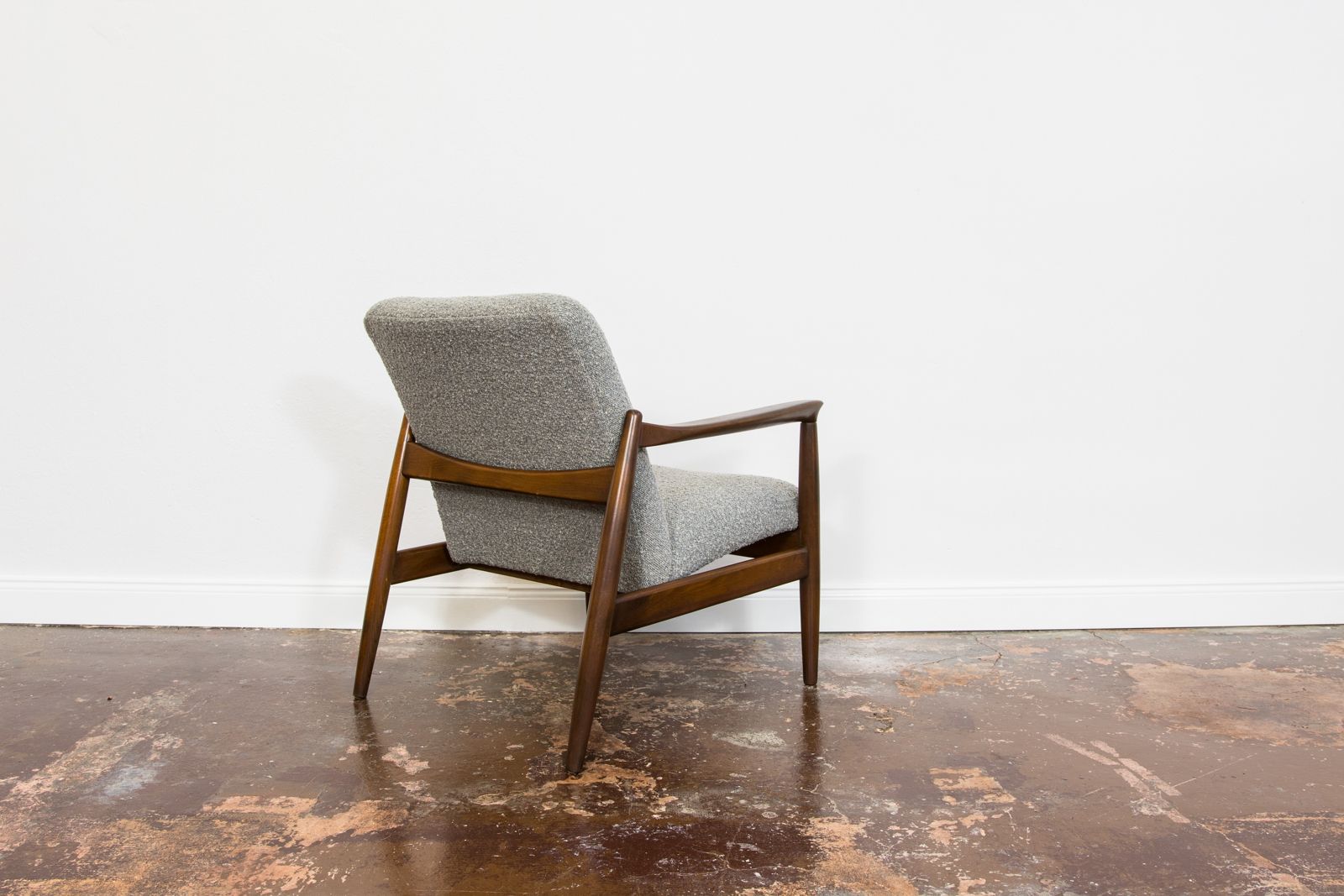 photo vintage Paar Mid Century Fauteuils, Van Edmund Homa, Polen, Jaren 1960