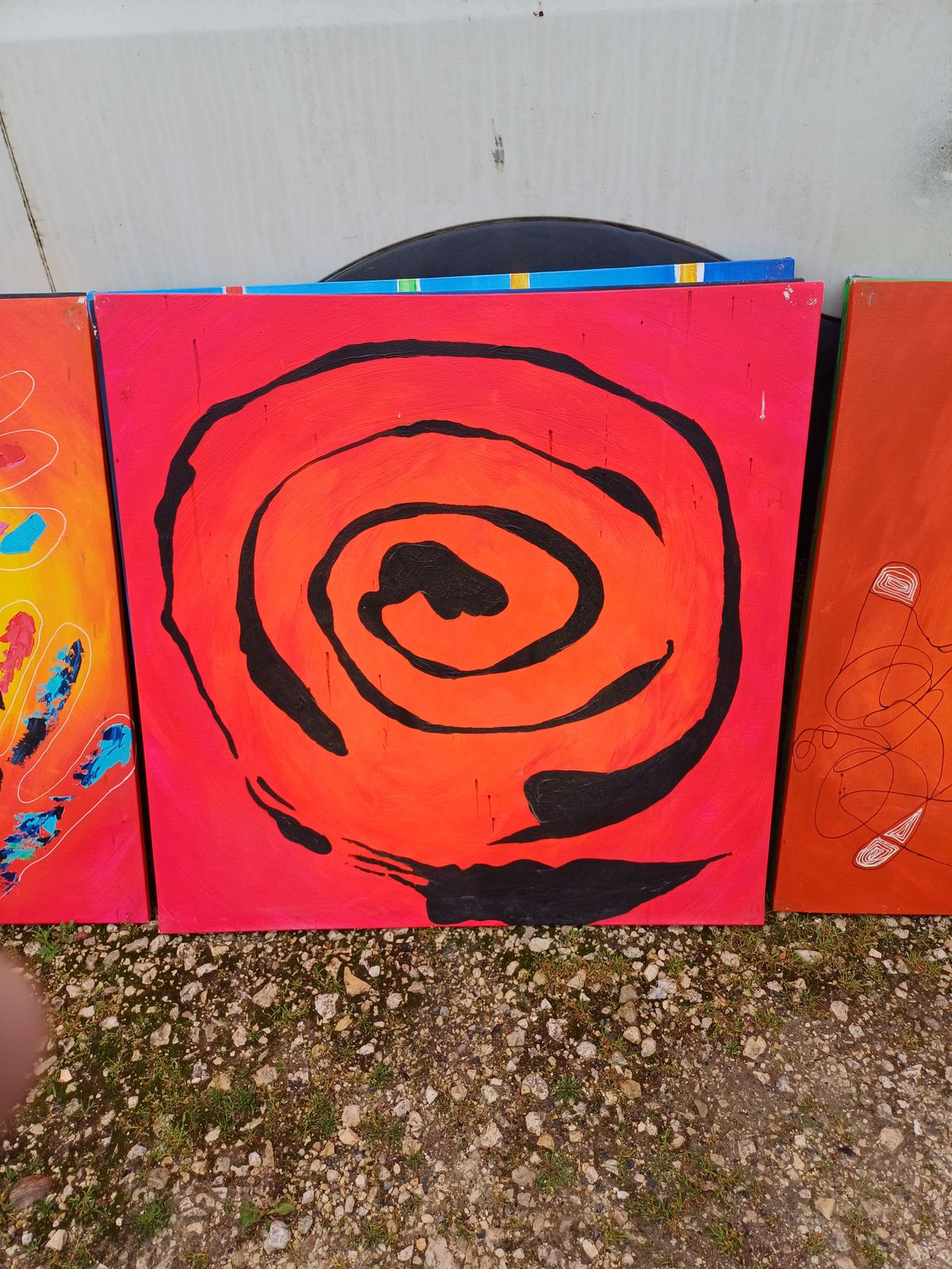 photo buy Series Of 15 Paintings By The Painter Seidel (1954)