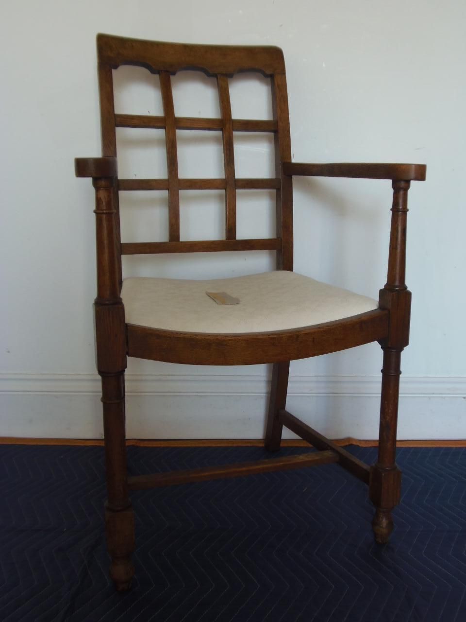 Three Heals Tilden Carver Chairs 1930s, Oak photo 900.0