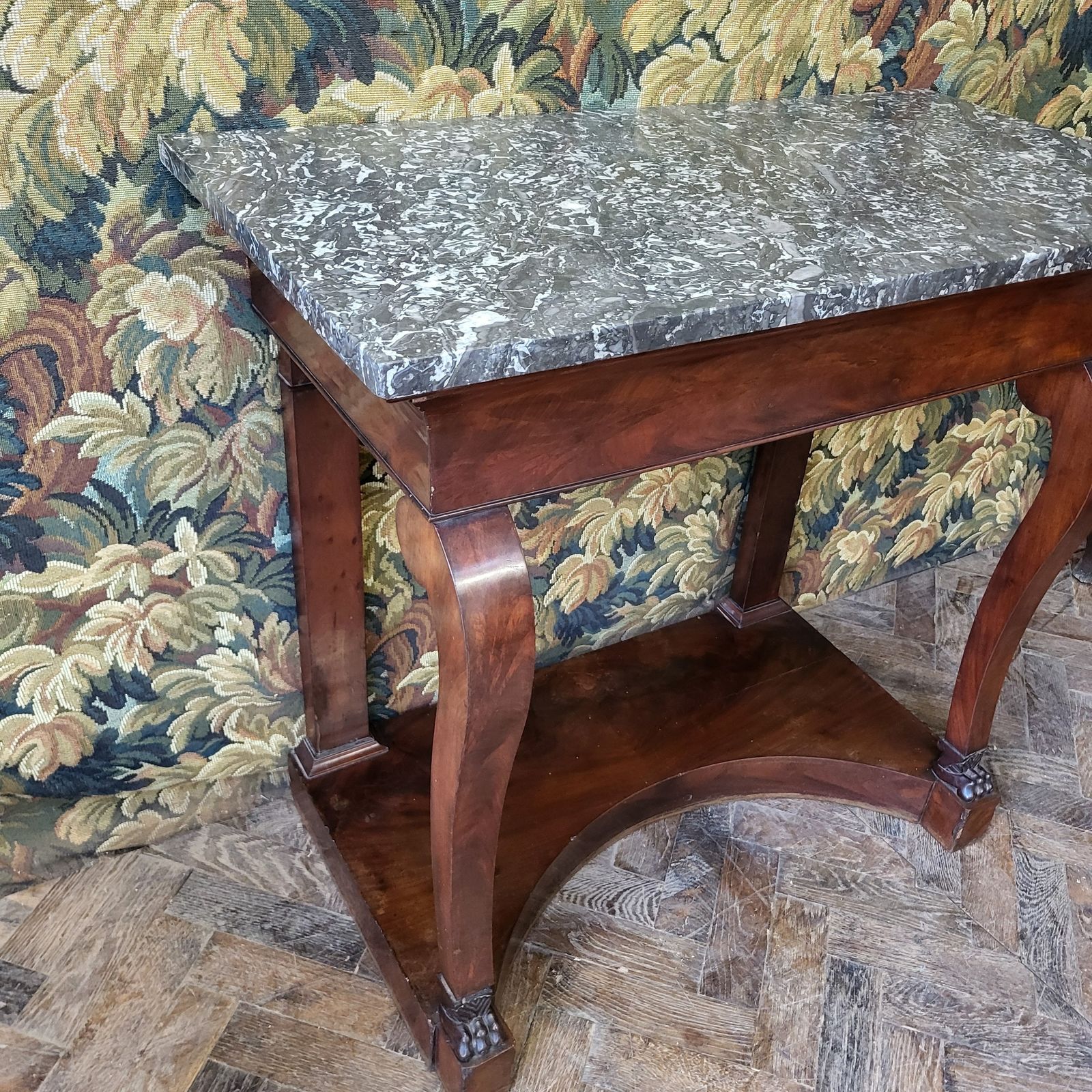 photo furniture French Mahogany Console, 1800s