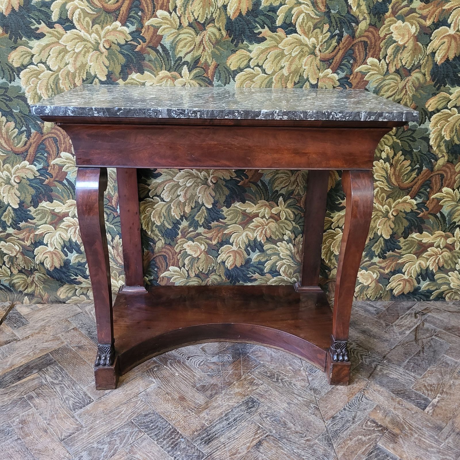 photo vinterior French Mahogany Console, 1800s