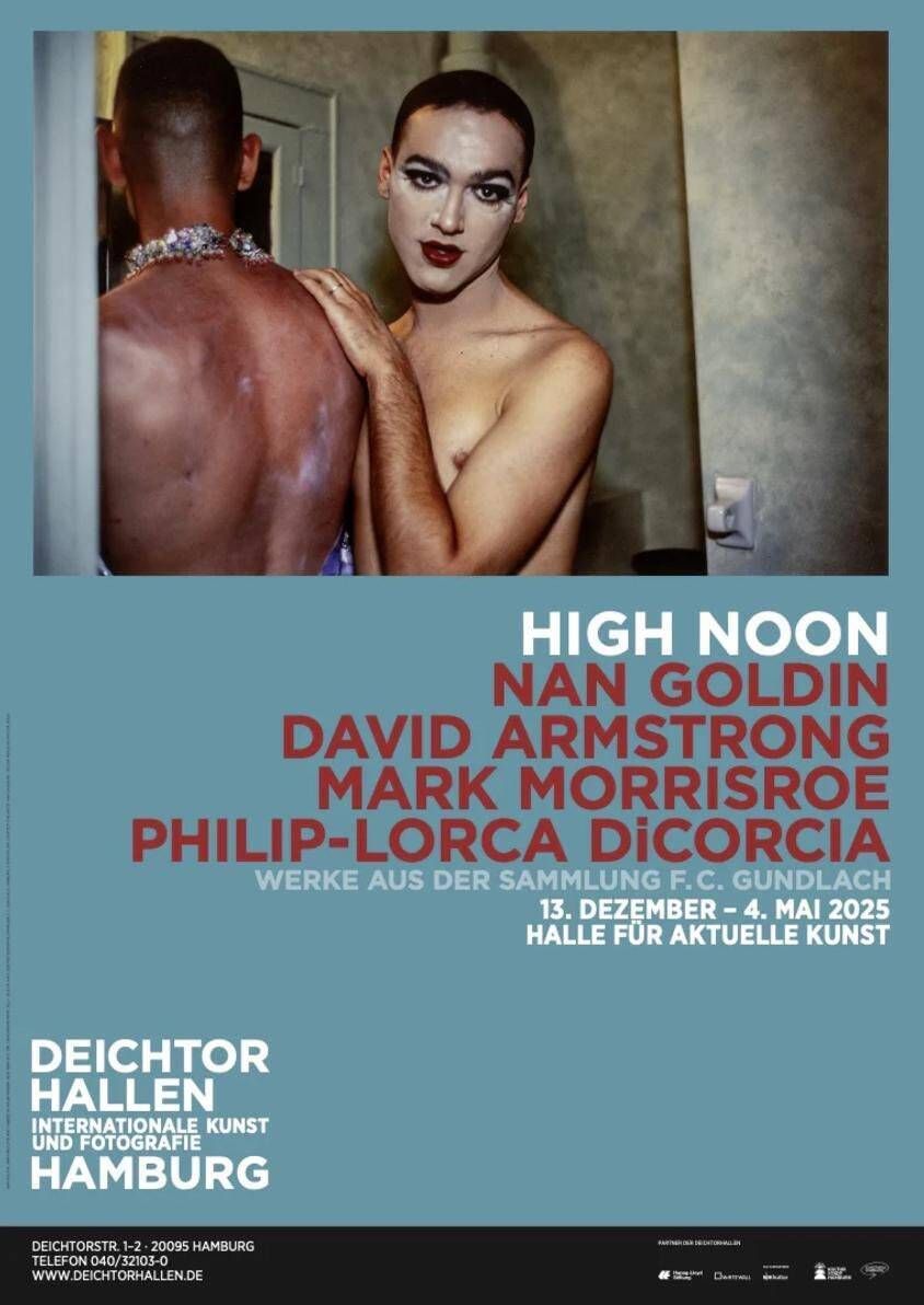 Authentic Nan Goldin Exhibition Poster   Drag Queens   Official Museum Poster From The Great Female Photographer