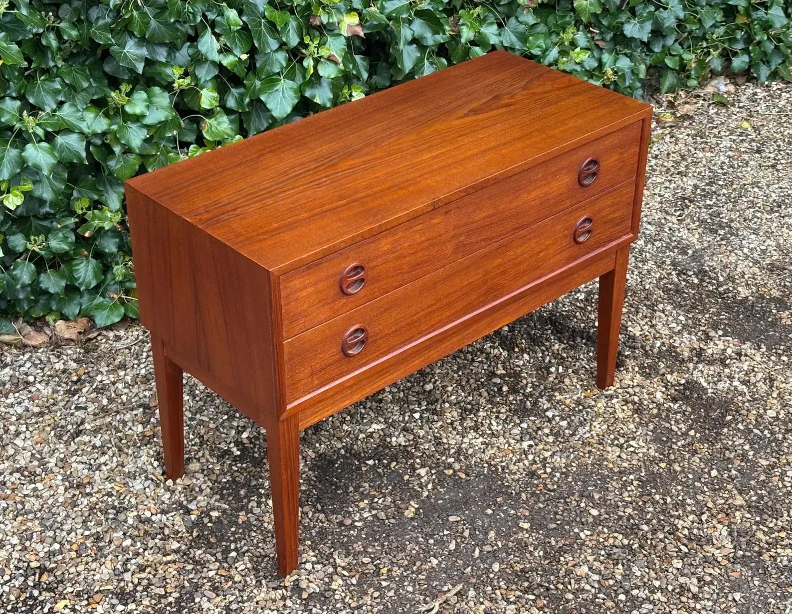 Vintage 1960’s Danish Low Chest Of Drawers photo furniture