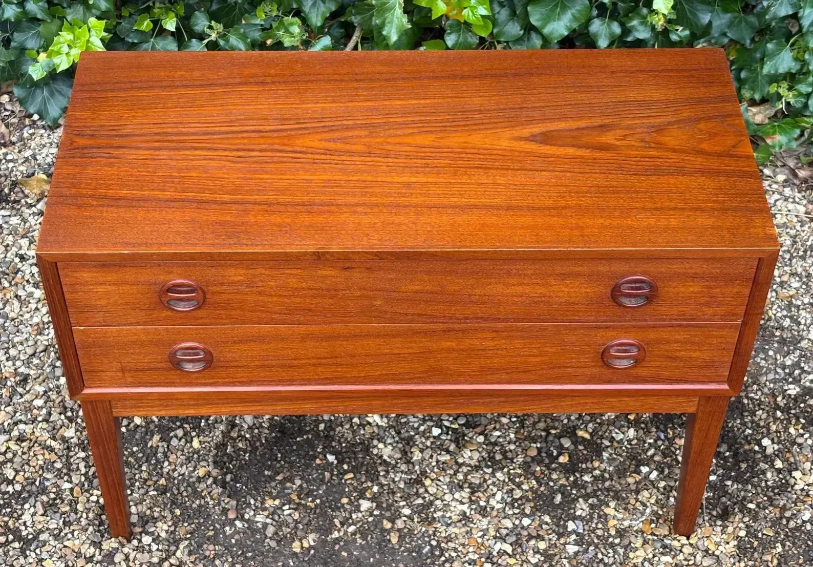Vintage 1960’s Danish Low Chest Of Drawers photo buy