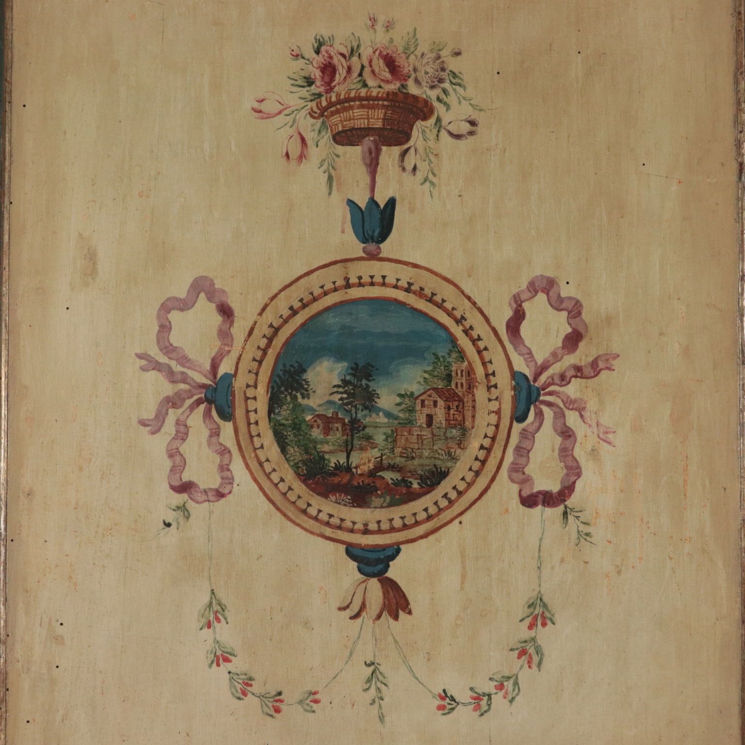 photo for sale Pair Of Antique Corner Cabinets Poplar Piacenza Italy 18th Century