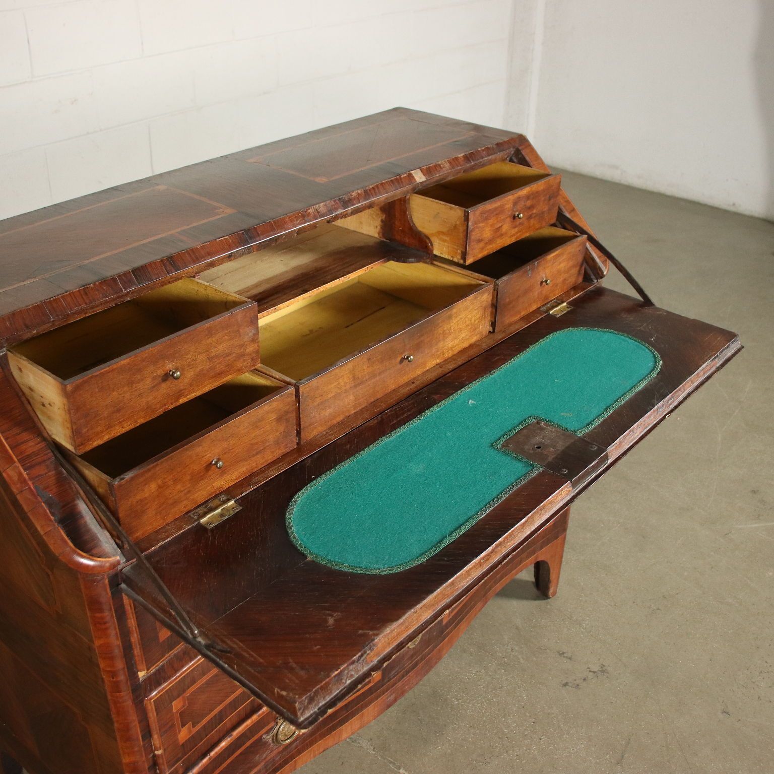 Piedmontese Drop Leaf Secretaire Italy 18th Century photo buy
