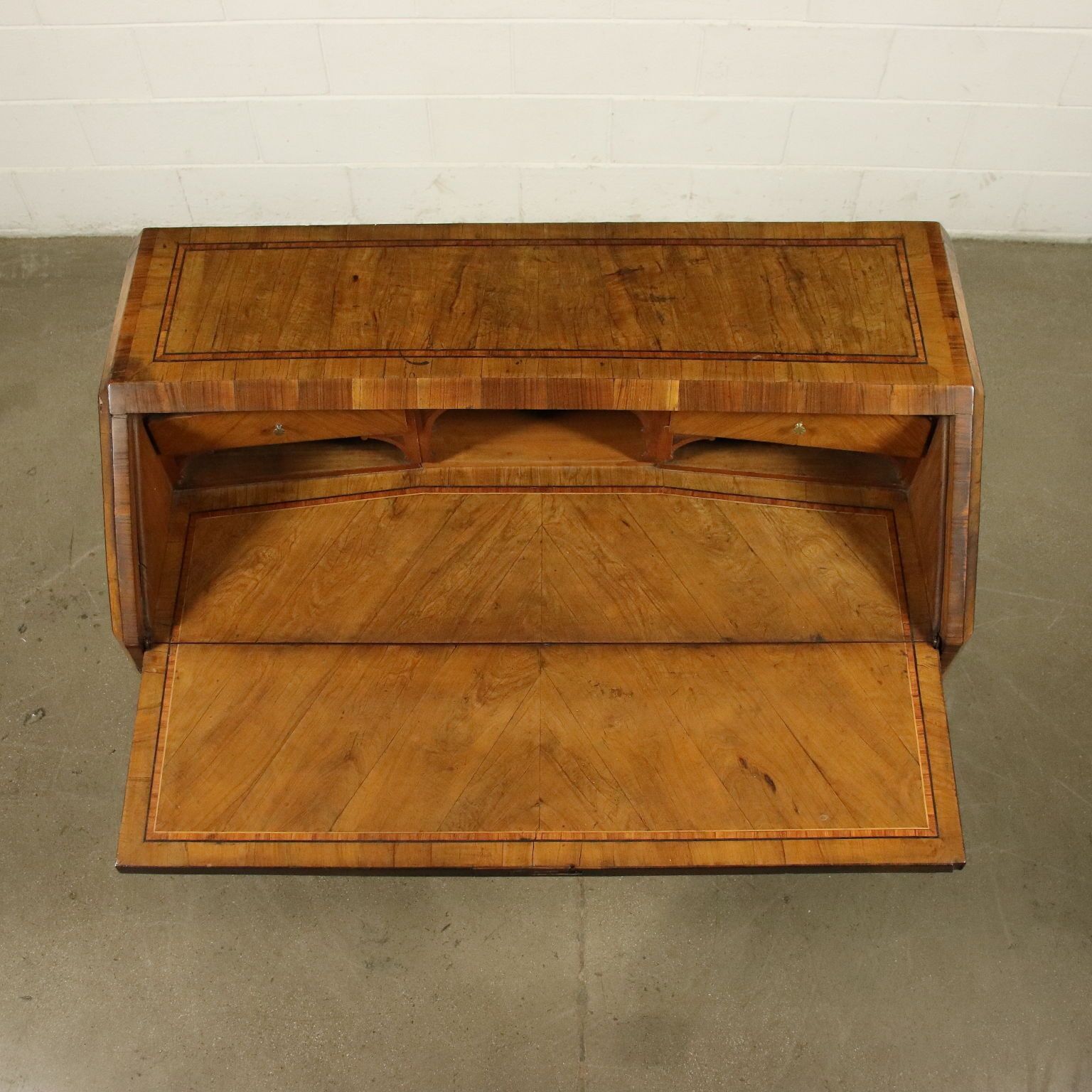 Barocchetto Tuscan Drop Leaf Secretaire Italy 18th Century photo Furniture