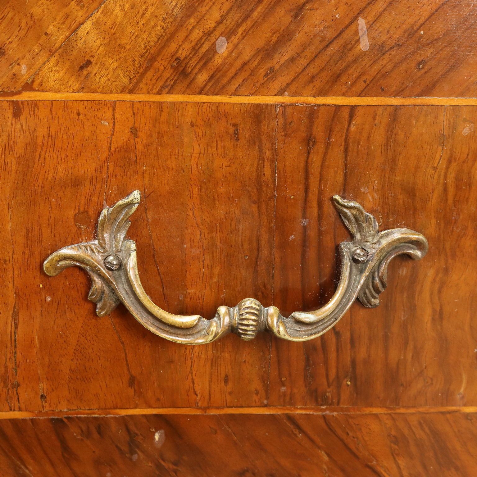 Antique Baroque Chest Of Drawers Walnut Italy XVIII Century photo vinterior