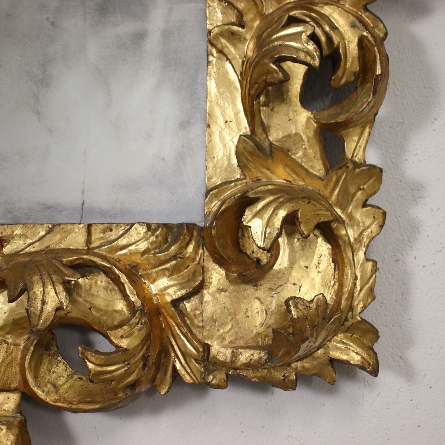 photo for sale Baroque Mirror Wood Italy XVII XVIII Century