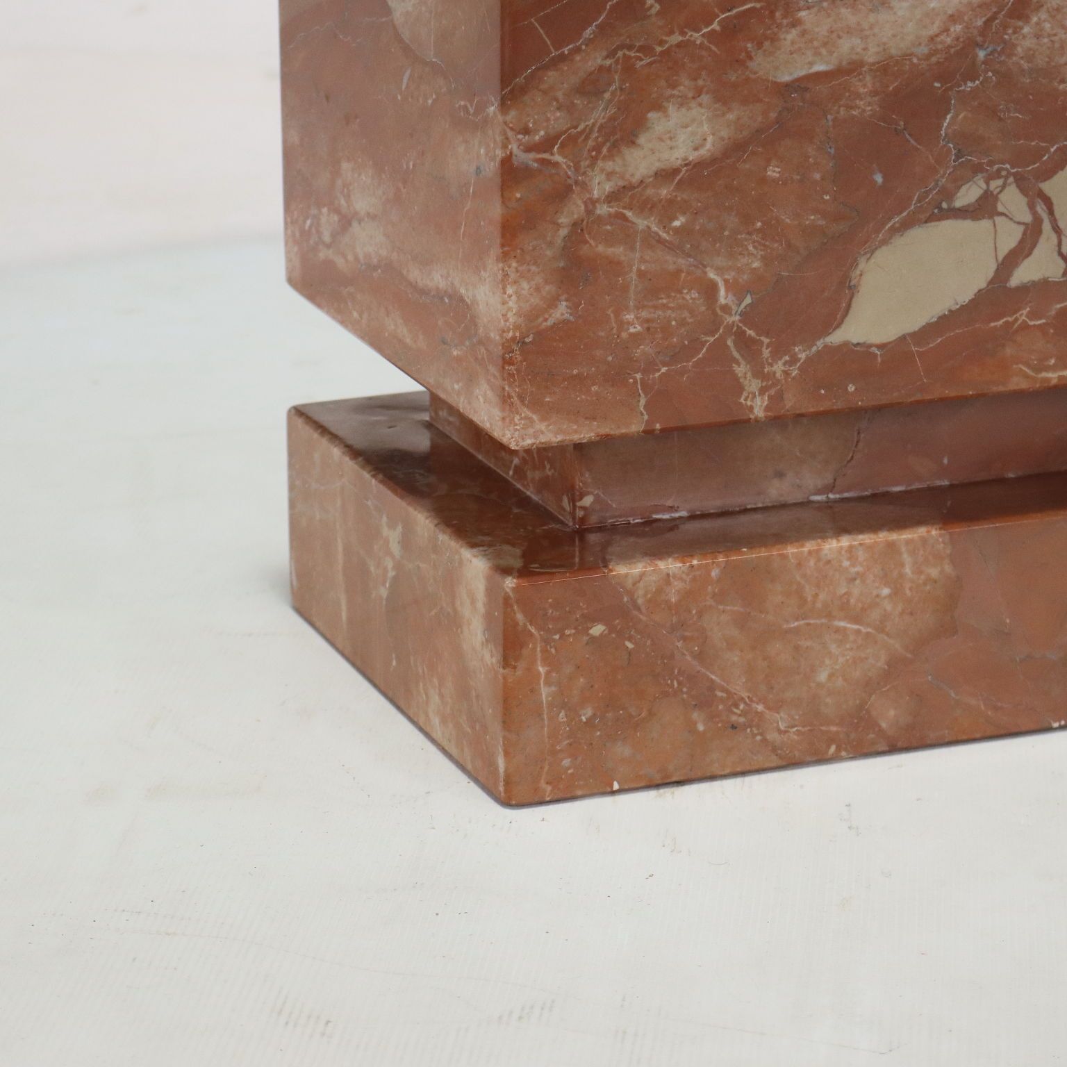 Vintage Coffee Table Marble Glass Italy 1980s 1990s photo buy