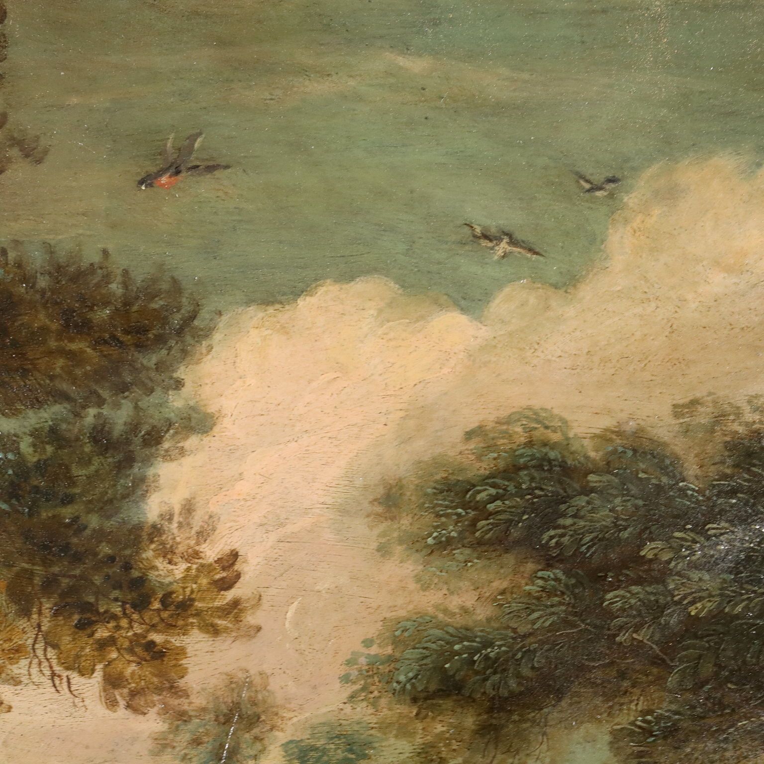 Ancient Painting Healing Scene '600 Oil On Copper photo buy