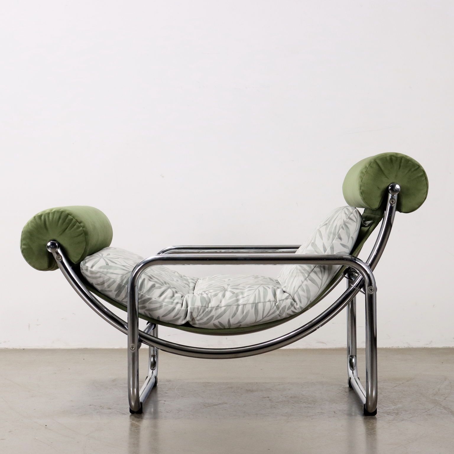 Vintage Armchair Jungle Collection Velvet Italy 1960s photo for sale