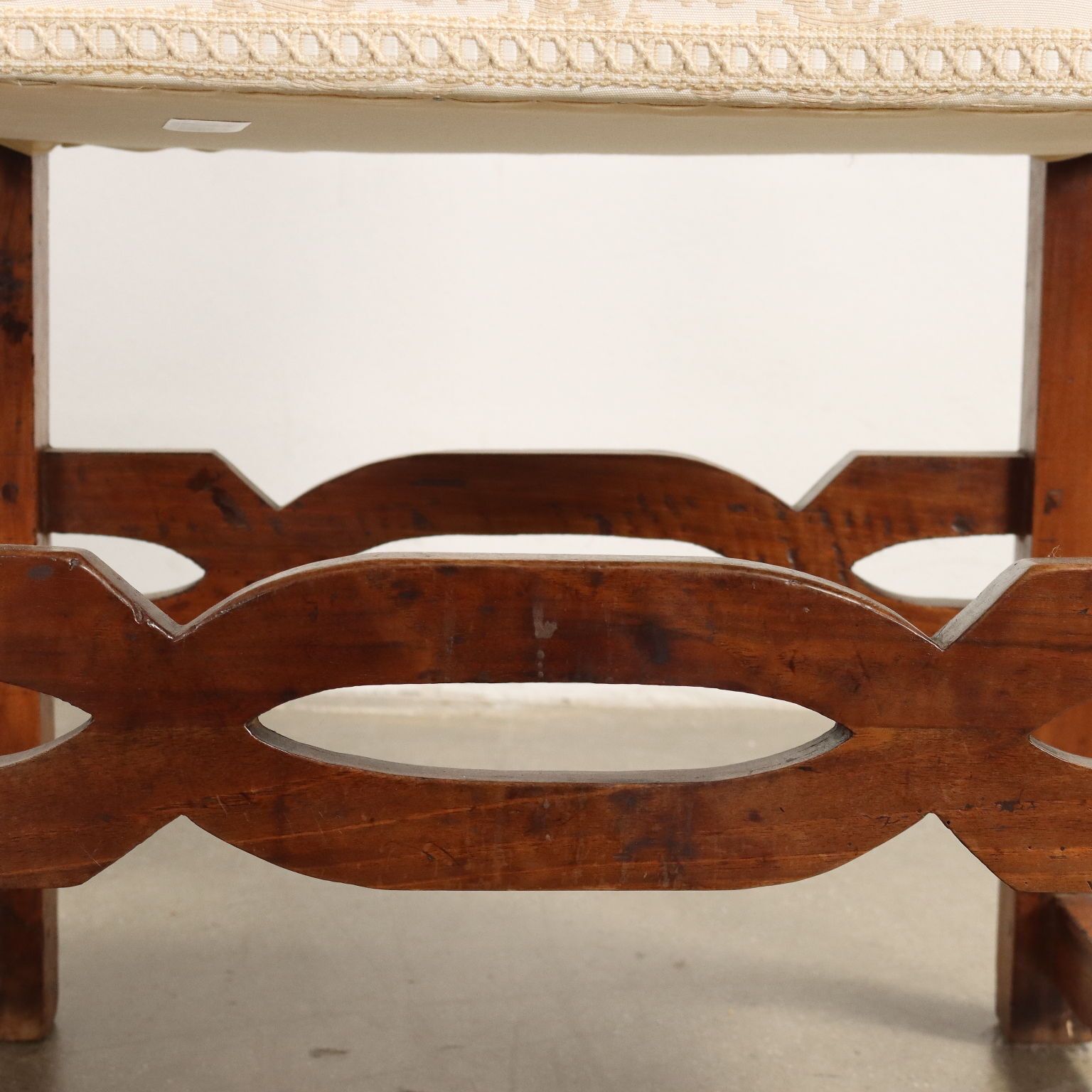 Furniture Group Of 3 Antique Armchairs And Chair Walnut Italy Early XIX Century photo