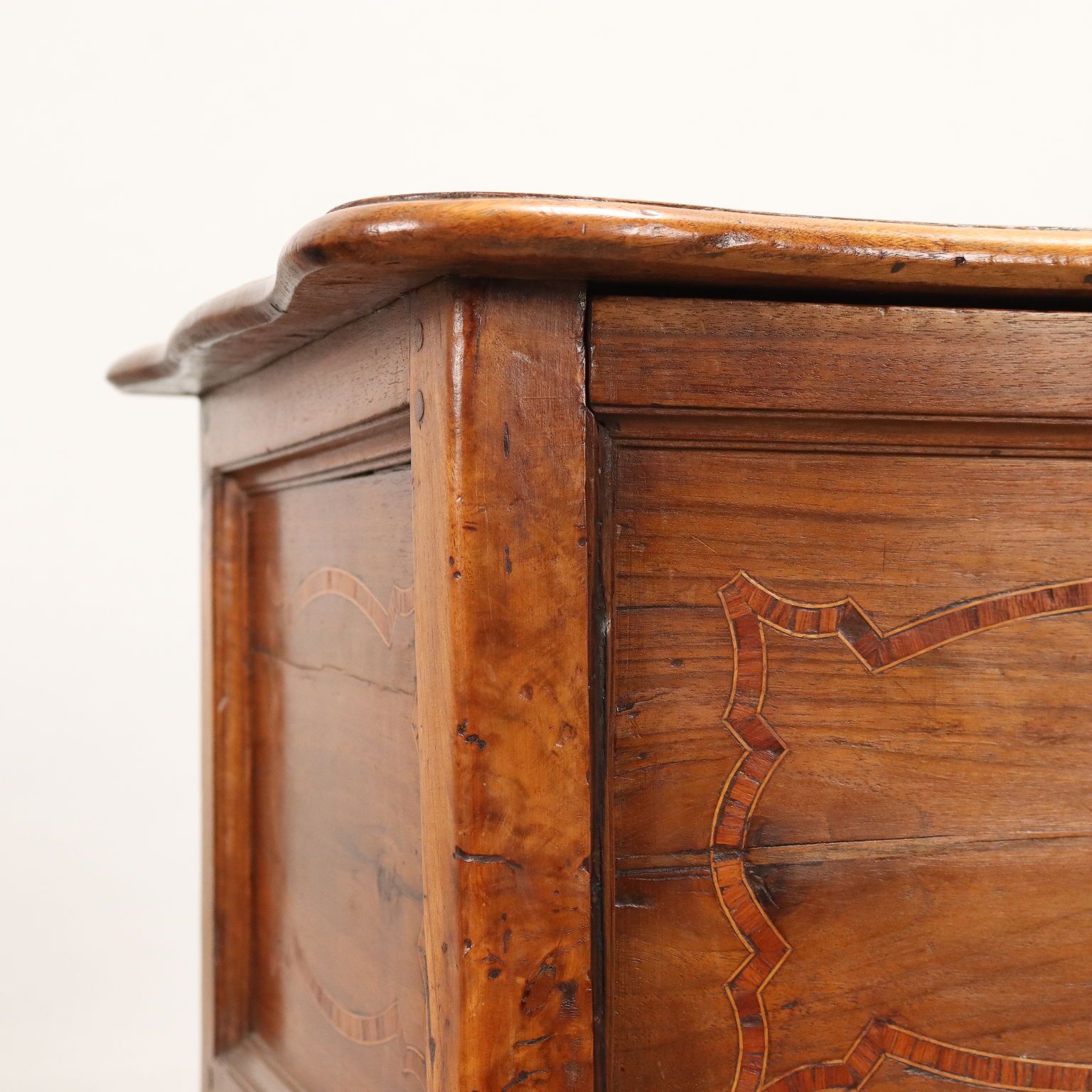 Antique Bedside Tables Baroque Style Italy Mid XVIII Century photo vinterior