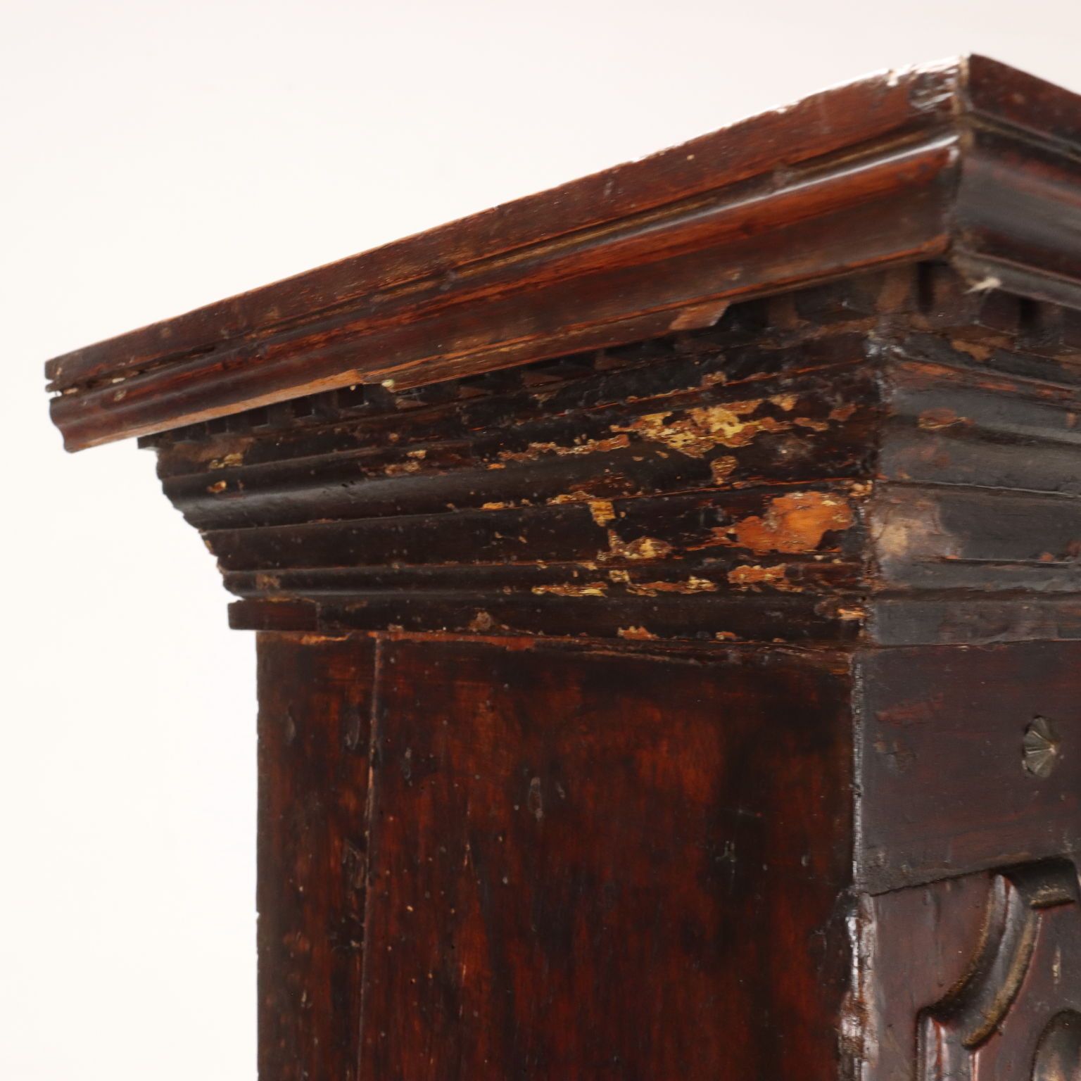 Antique Neo Baroque Cupboard Silver Fir Italy XIX Century photo buy