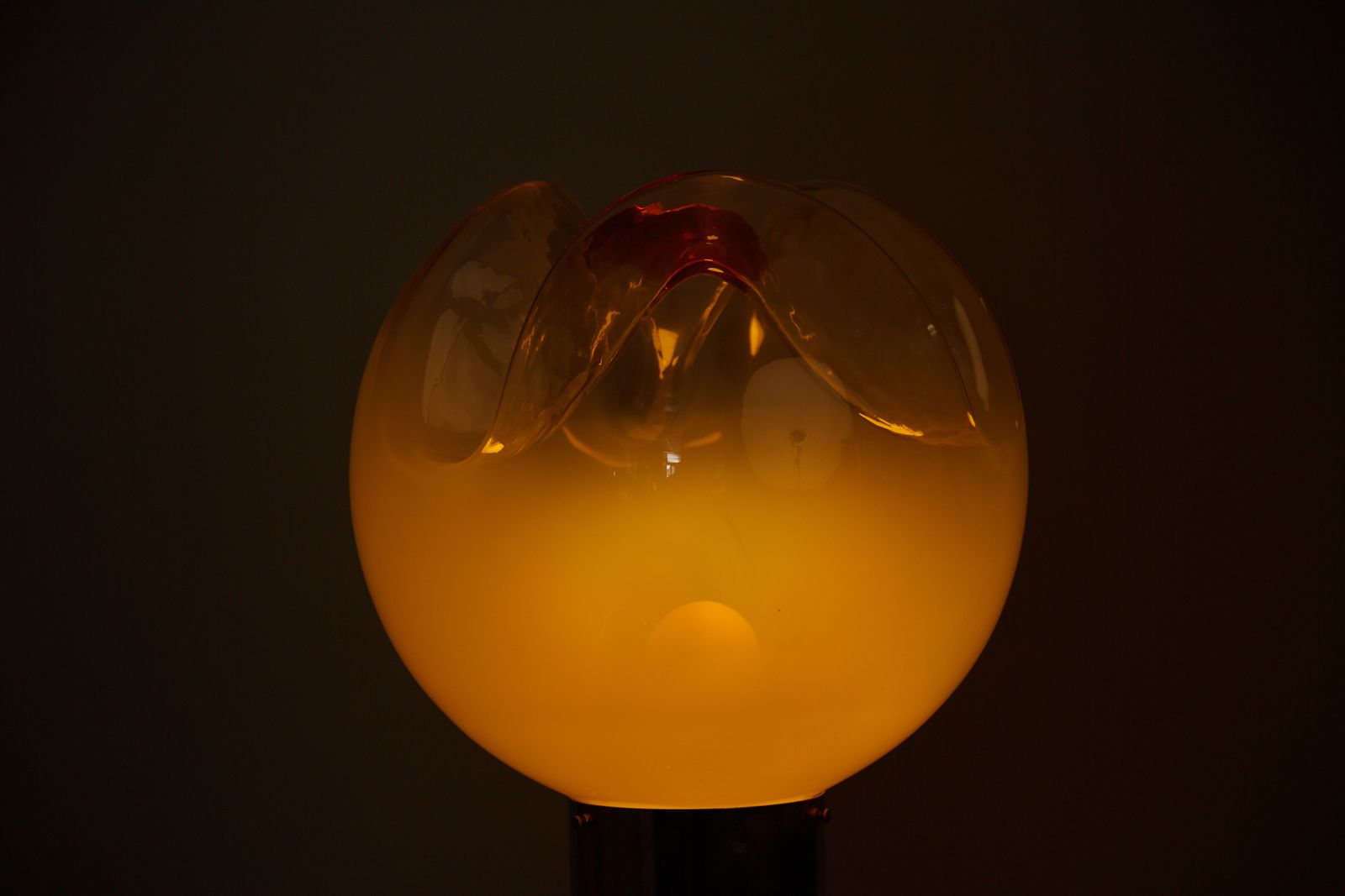 Murano Glass Floor Lamp For Mazzega, Carlo Nason, 1960s photo vintage