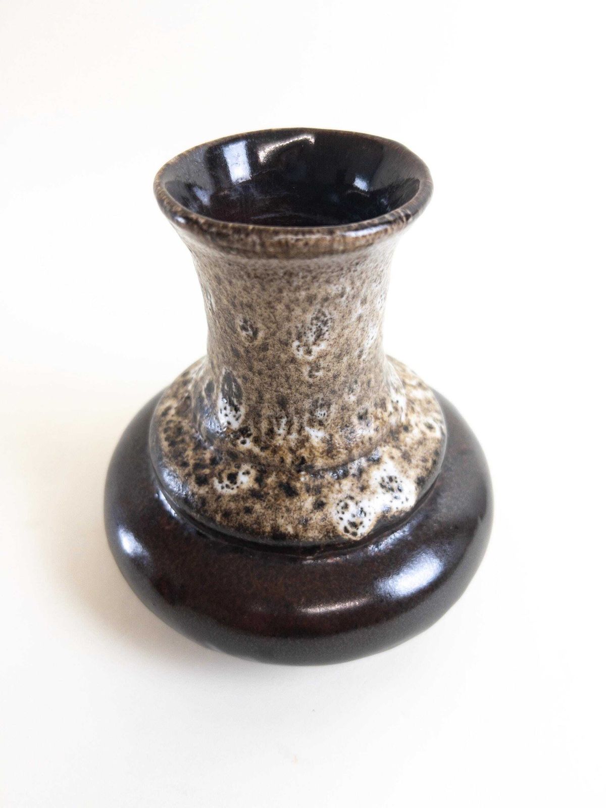 Earthtones Fat Lava Ceramic West German Pottery Vase By Ruscha 840 photo buy