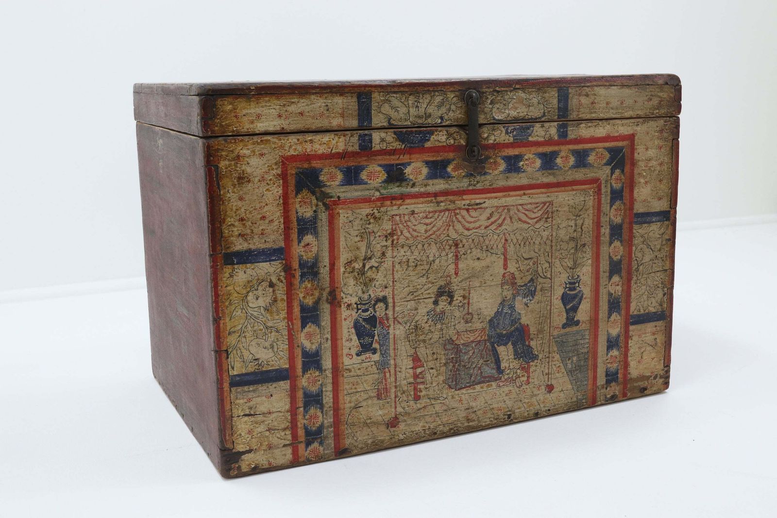 Mid 19th Century Shanxi Region Opera Chest