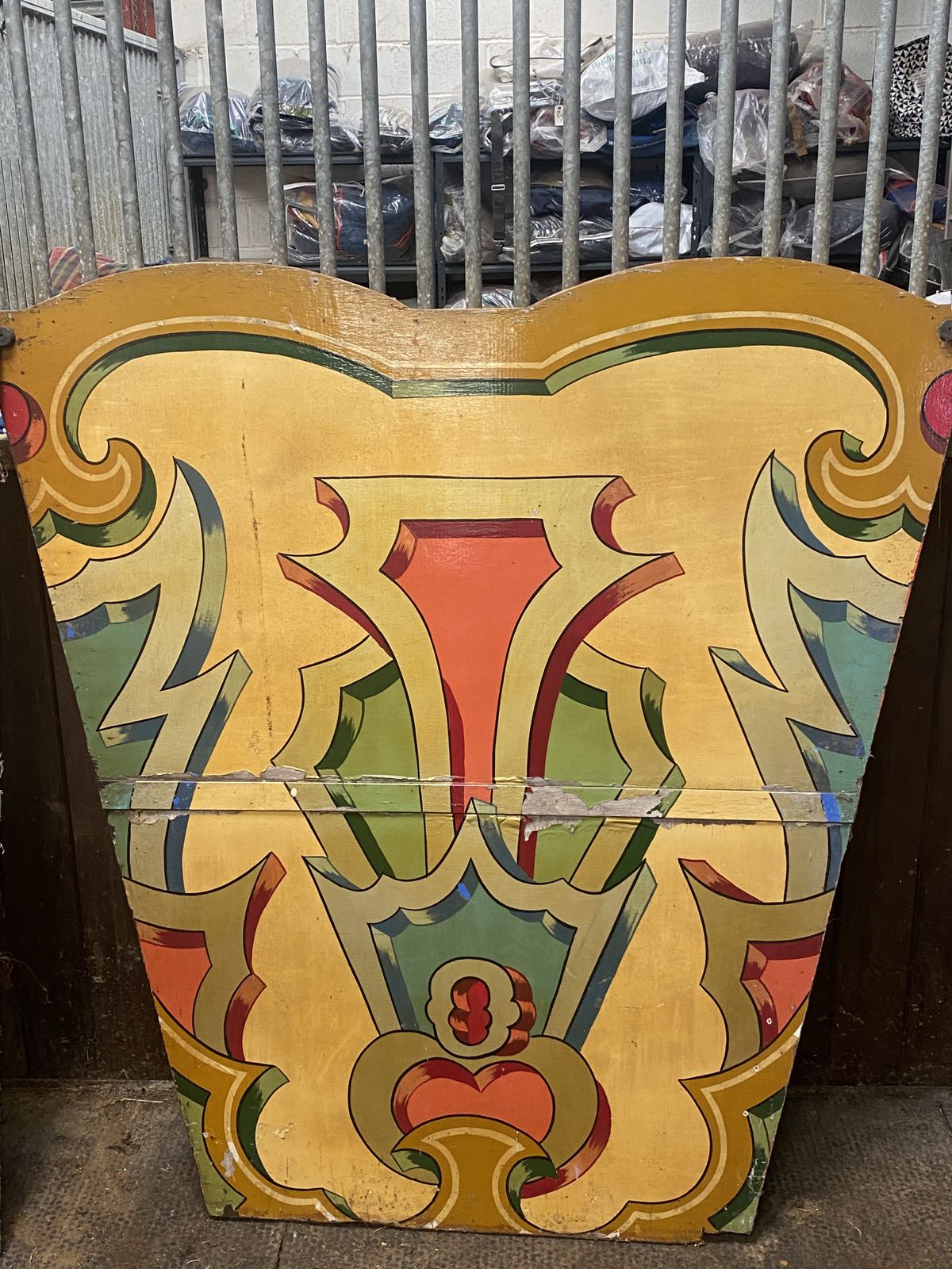 Original Art Decorative Fairground Panels photo for sale