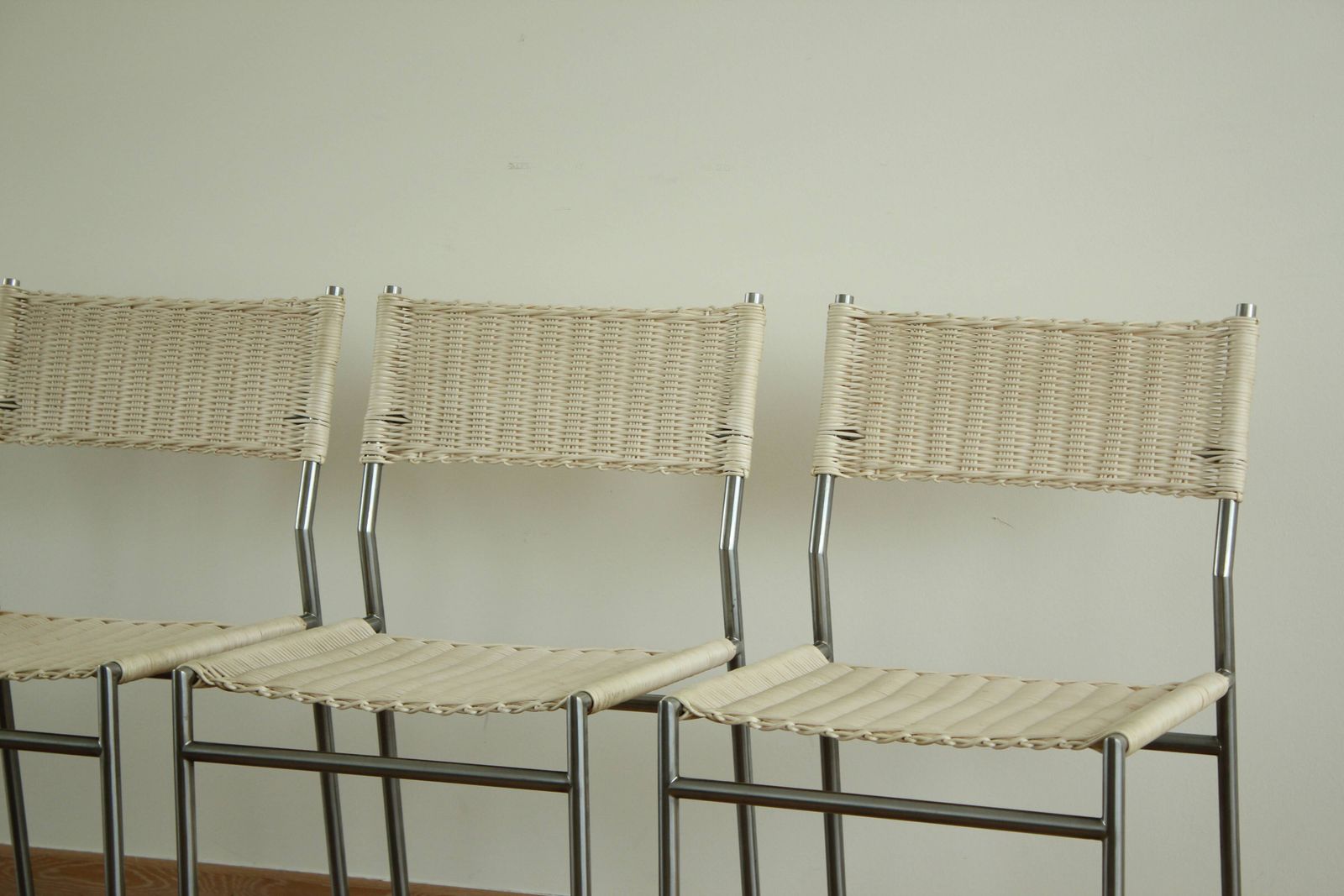 Set Of Four Dining Chairs By Martin Visser For 'T Spectrum photo vintage