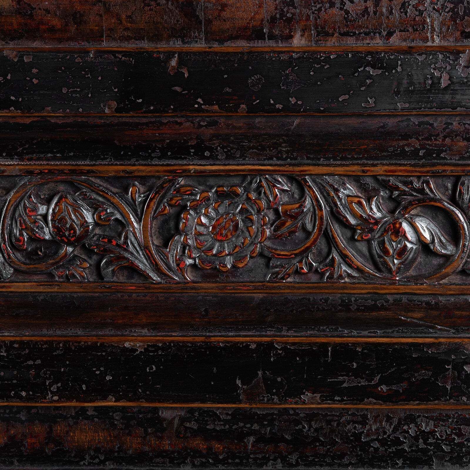 7500.0 Antique Carved Chinese Cabinet From Shanxi  19th Century photo