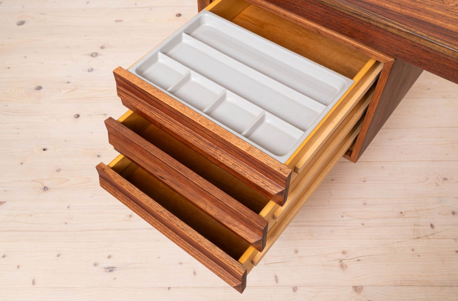 Mid Century Modern Desk, Norway, 1960s, Attributed To Torbjørn Afdal photo vinterior