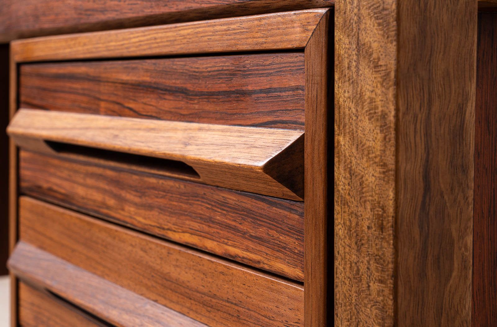 Mid Century Modern Desk, Norway, 1960s, Attributed To Torbjørn Afdal photo vintage