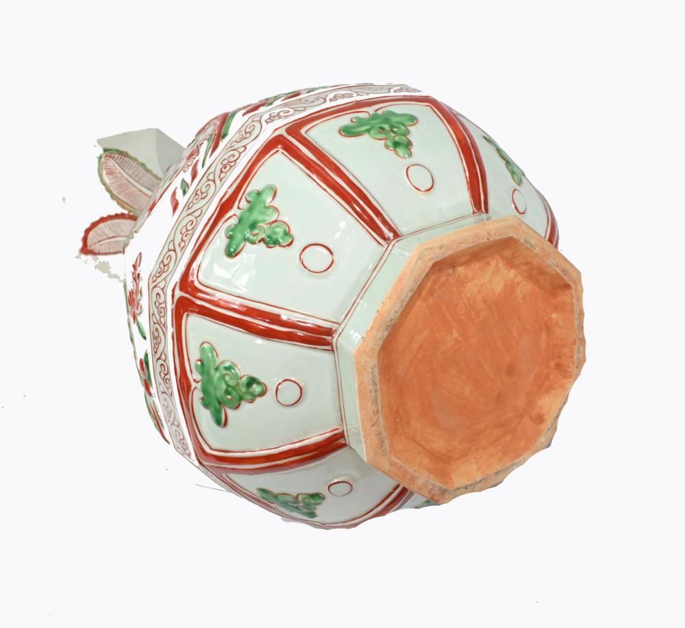 Single Chinese Qing Vase Ceramic Fish Bowl photo Home Decor