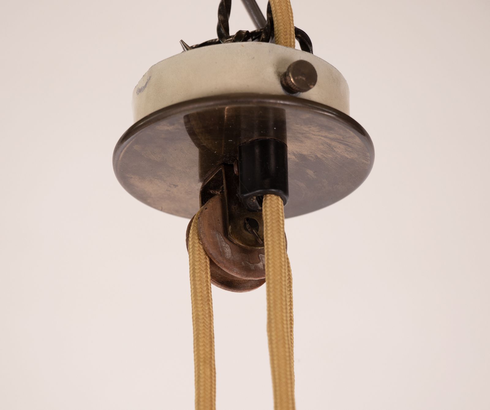 Lighting Rare Counterweight Suspension By Gino Sarfatti / Arteluce, 1938 Mod. No. 2007 photo