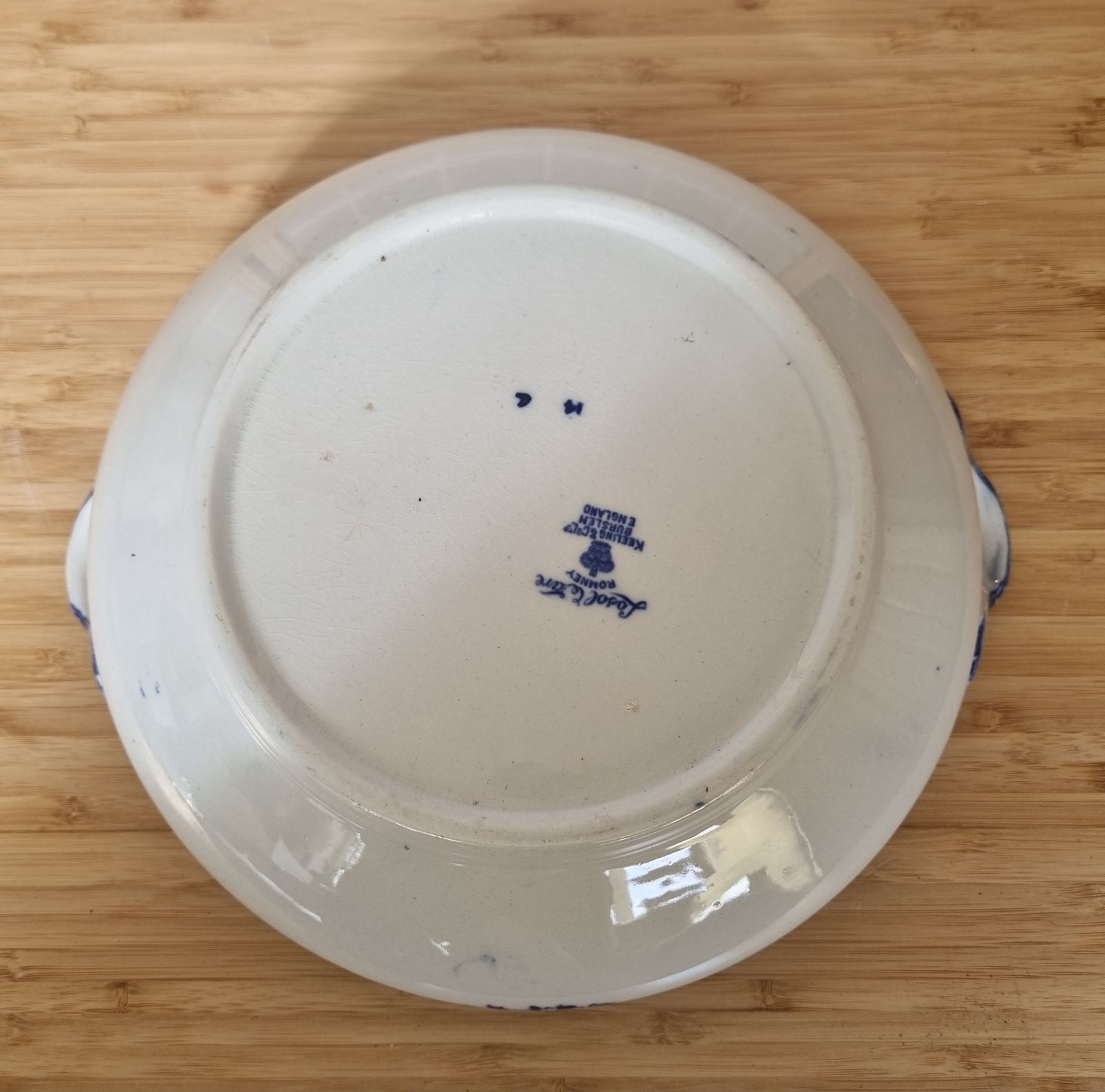 Antique Lidded Dish By Losol Ware Romney In Blue And White Floral English China, Collectible Tableware For Fine Dining // Ashleyparkerva photo 65.0