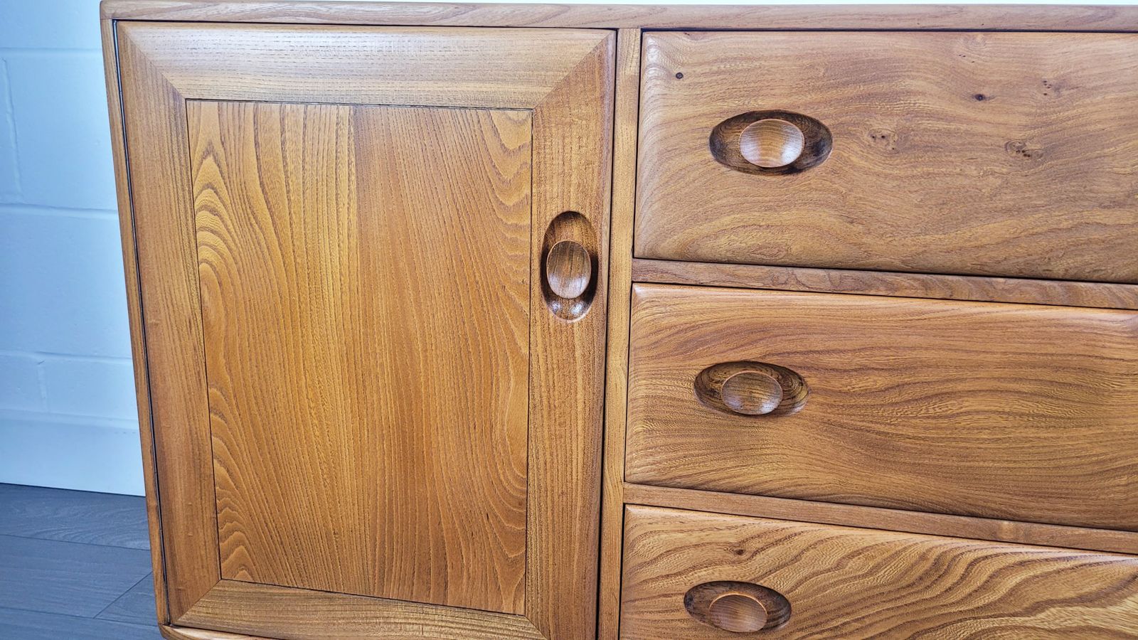 Ercol Low Sideboard, 1970s photo Furniture