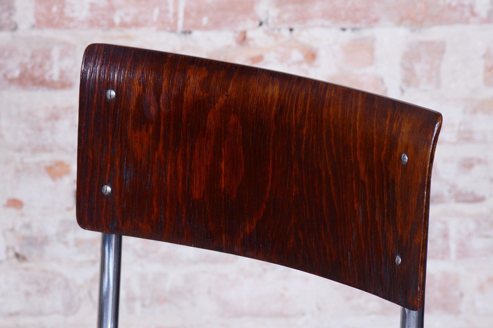 Restored Bauhaus Chair, By Mart Stam For R. Slezak, Beech, Chrome, Czech, 1920s photo buy