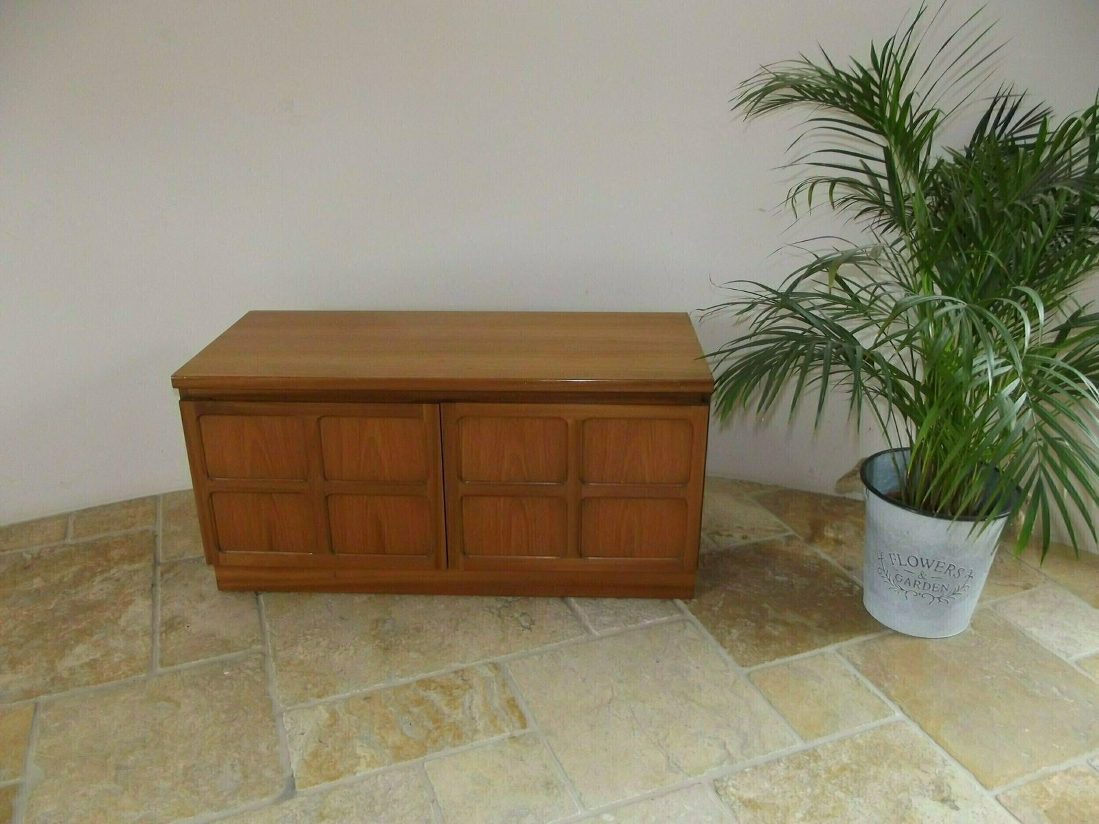 Mid Century Parker Knoll "Nathan" Media/Sideboard Cabinet photo for sale