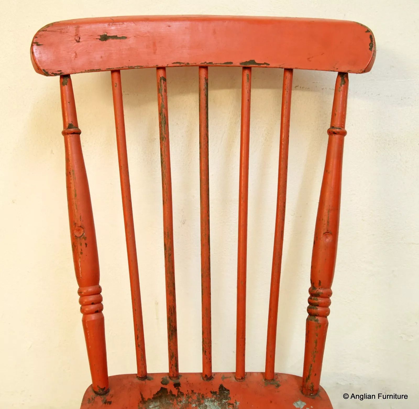 Shabby Chic Painted Farmhouse Kitchen Chair Free Nationwide Delivery photo vintage