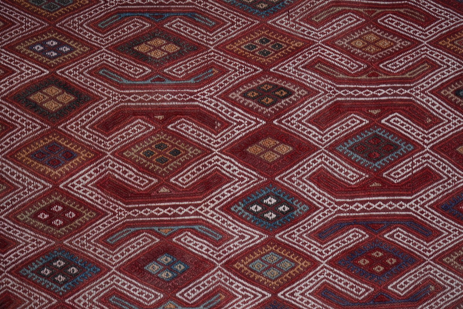 Vintage Turkish Jajim Kilim Rug 5'9'' X 8'2'' photo buy