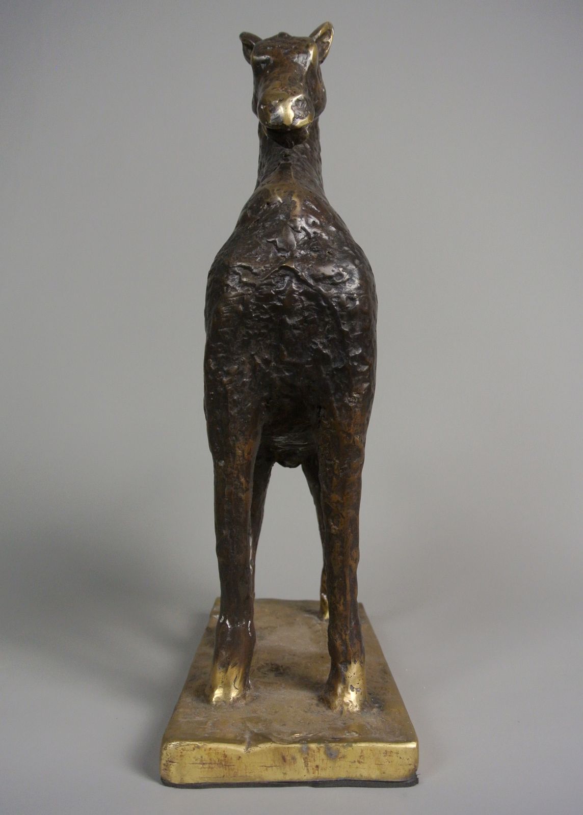 Large Original Early 20th Century ‘Bugatti’ Style Bronze Horse C.1920 photo 720.0