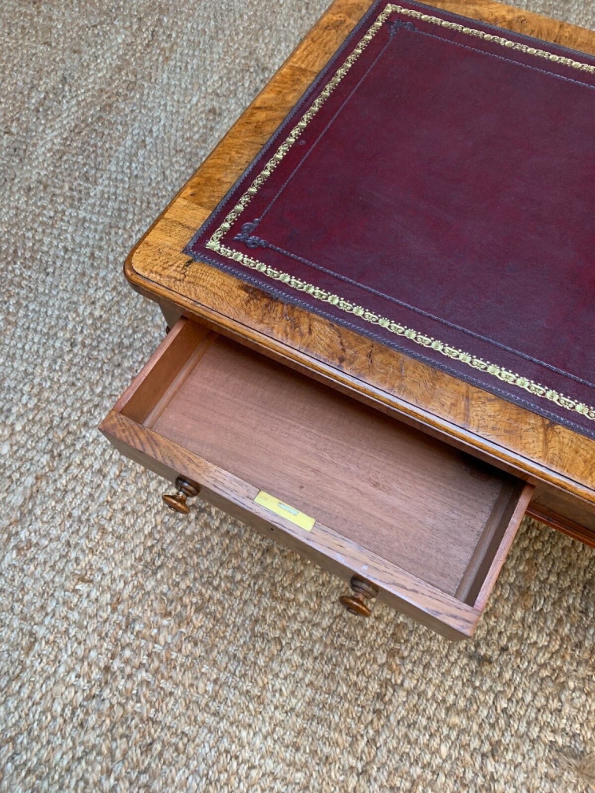 photo furniture Walnut Writing Desk By Holland & Sons