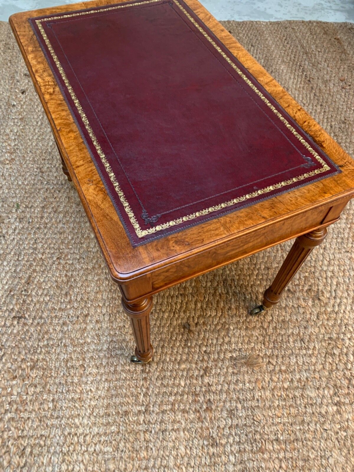 1680.0 Walnut Writing Desk By Holland & Sons photo