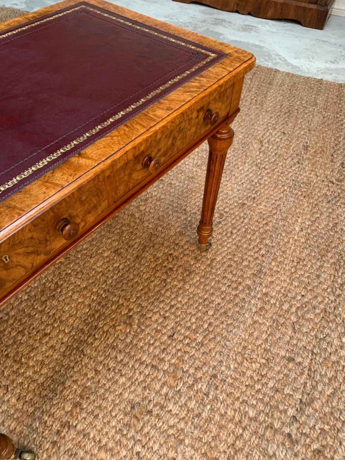 photo vinterior Walnut Writing Desk By Holland & Sons