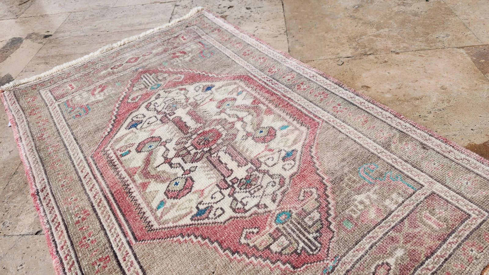 1970s Turkish Long And Narrow Runner Rug 1'10'' X 6'1'' photo buy