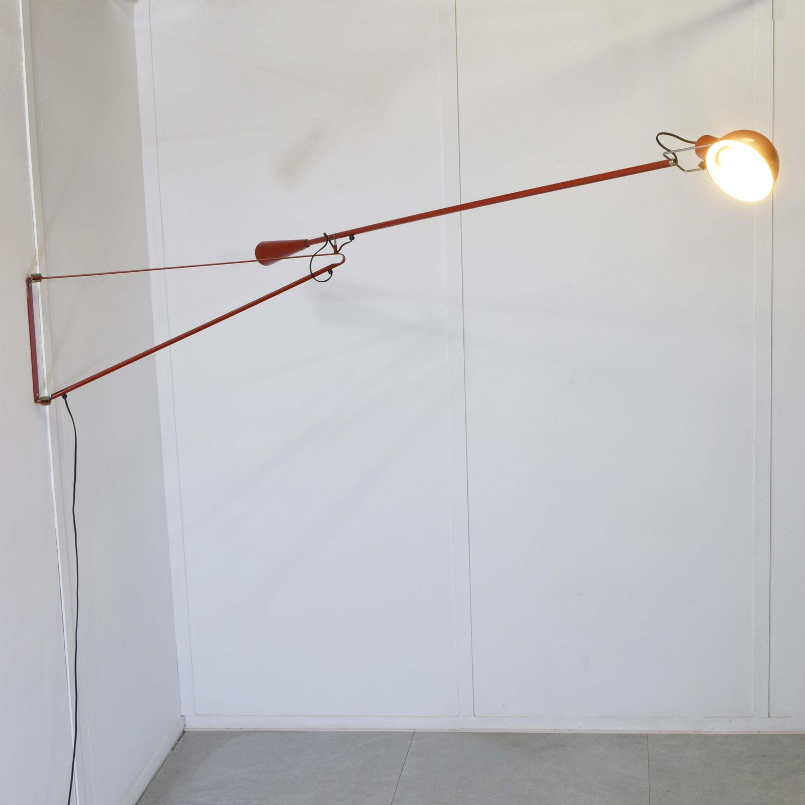 Paolo Rizzatto Wall Lamp Arteluce 1970s. photo for sale