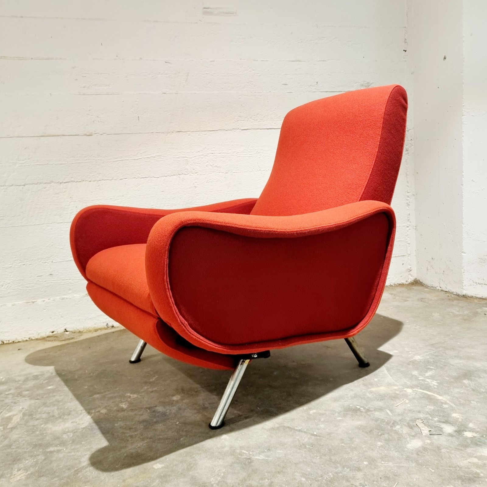 1950 Adjustable “Lady” Lounge Chair In The Style Of Marco Zanuso Produced By Pizzetti Roma photo buy