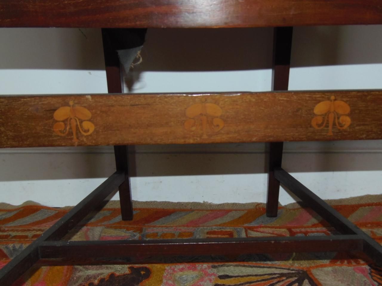photo vinterior Arts And Crafts Inlaid Armchair .