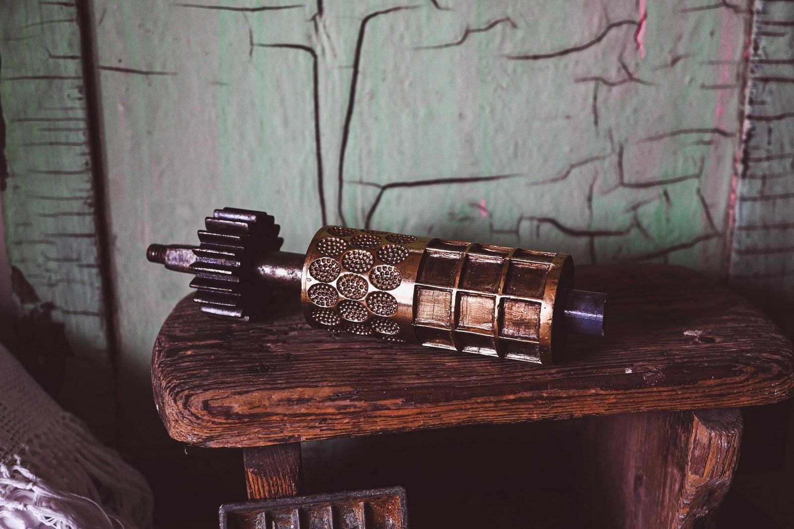 Vintage Brass Hard Candy Mold: Confectionery Tool For Homemade Sweets, Decorative Kitchen Decor photo furniture