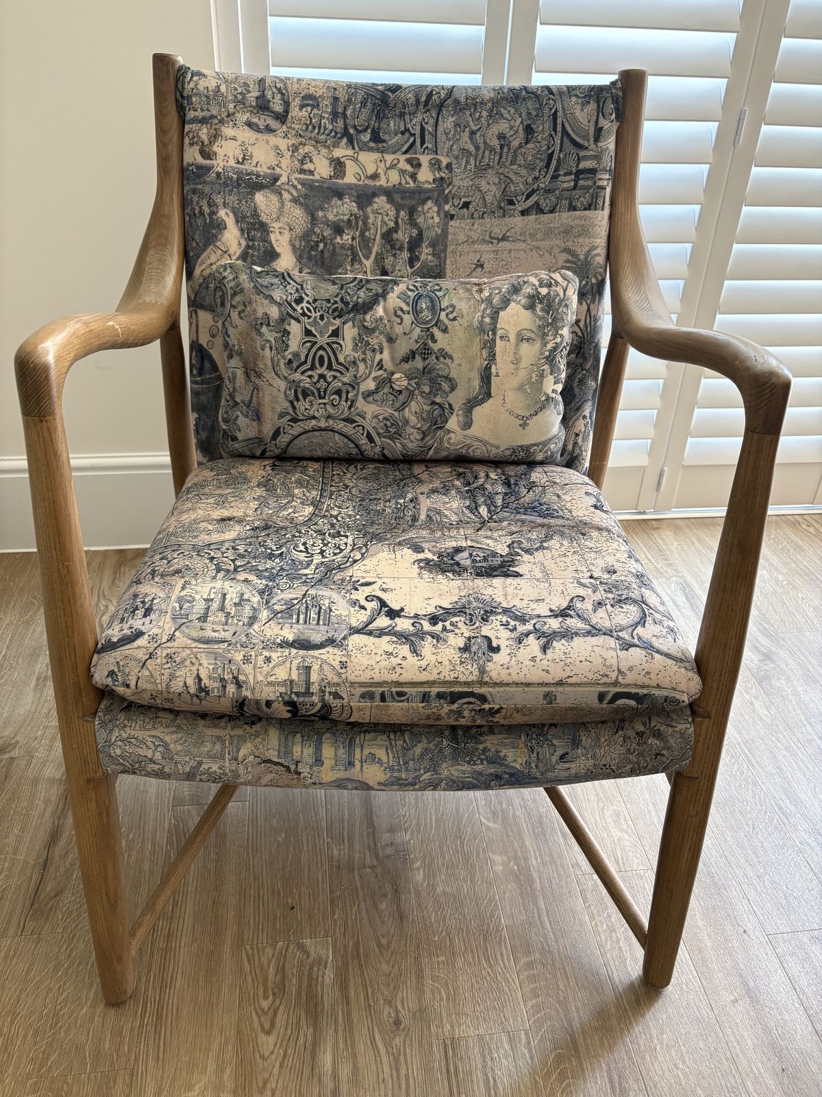 Pair Of New Italian Made Armchairs, By Timothy Oulton photo furniture