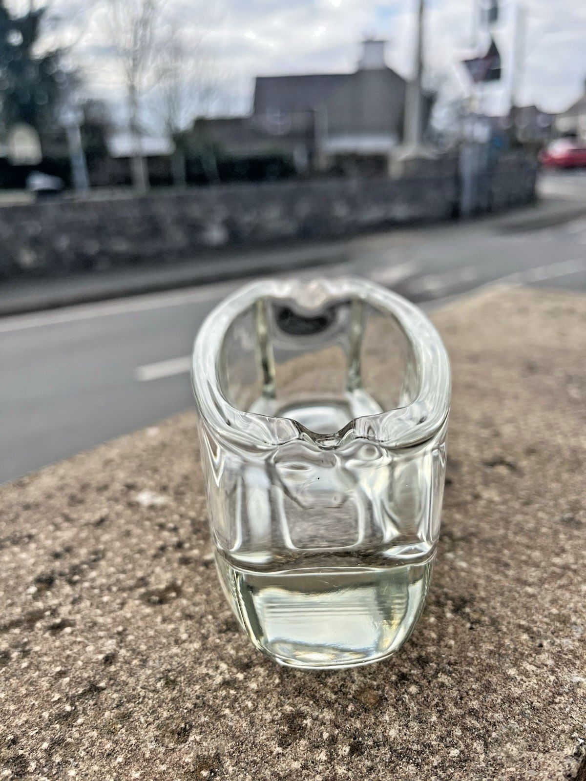 Mid Century Modern 60's Sklo Union Hermanova Hut Glass Ashtray Frantisek Peceny photo vinterior